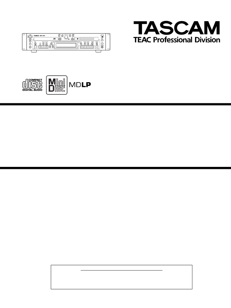 Tascam LA-MC1 Service manual