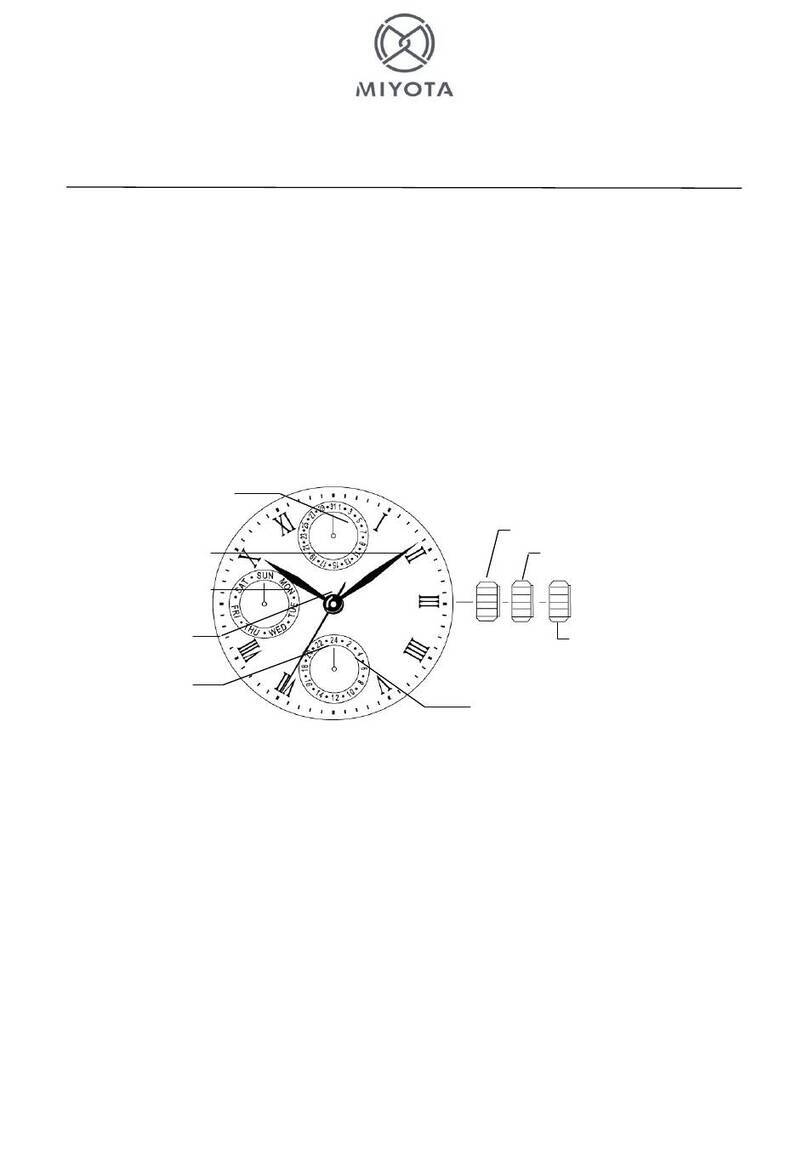Citizen 6P57 instruction manual