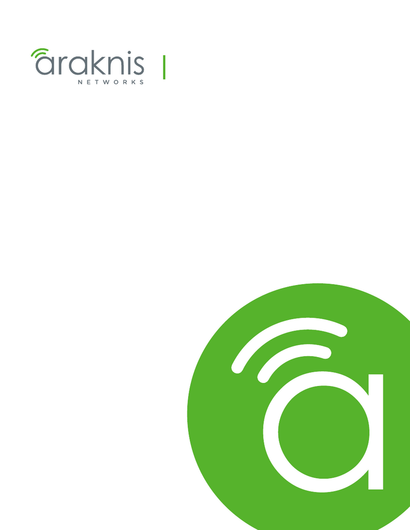 Araknis Networks 110 Series USER INTERFACE MANUAL