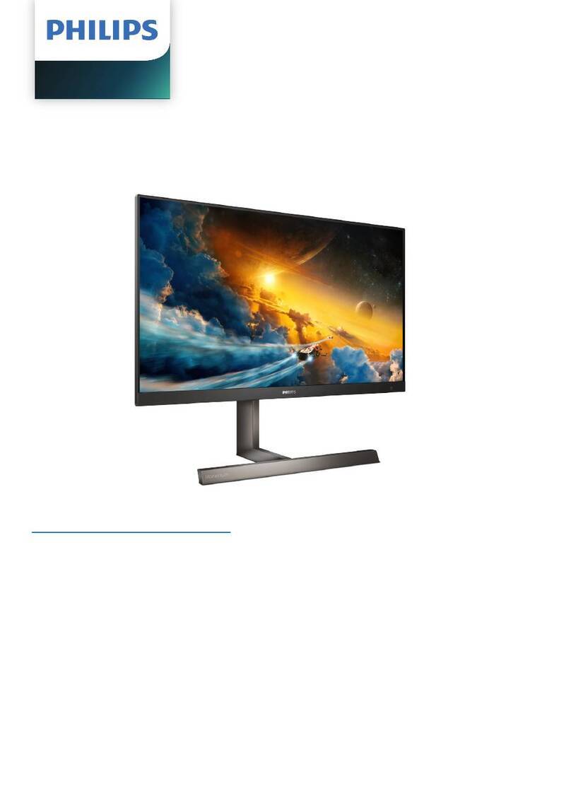 Philips Momentum 275M1RZPRO/69 User manual