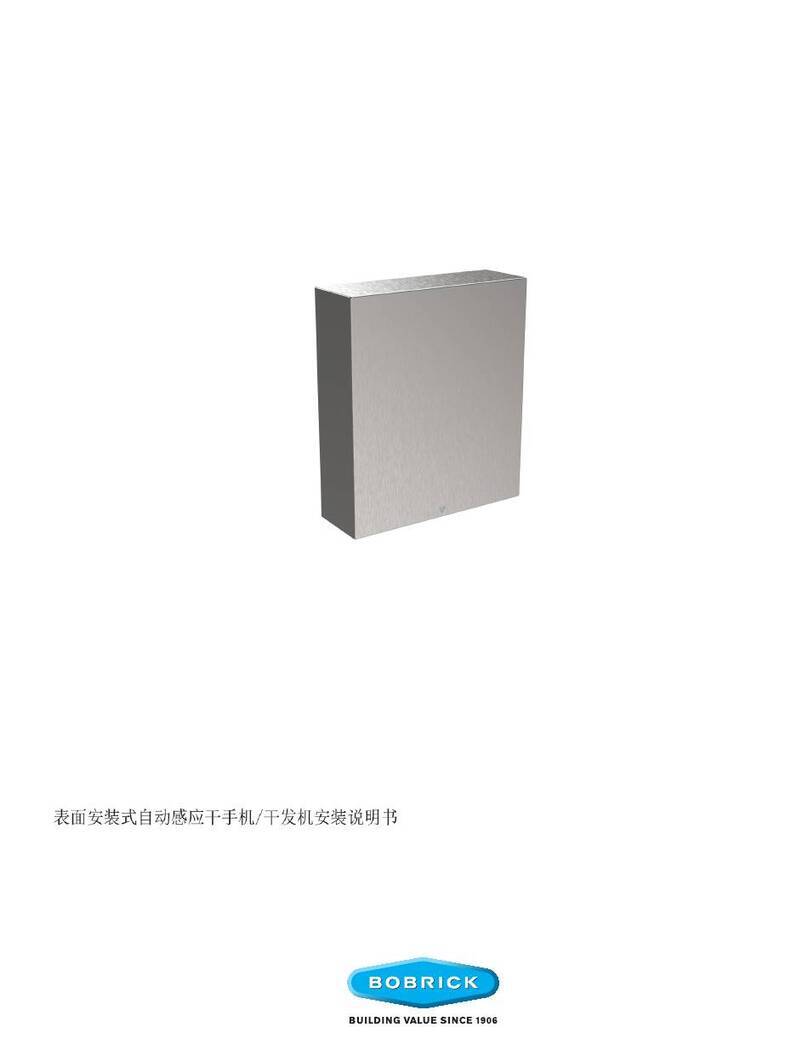 Bobrick fino B-717X User manual