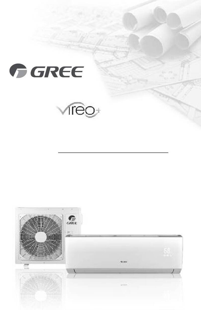 Gree VIREO+ VIR12HP230V1B User manual
