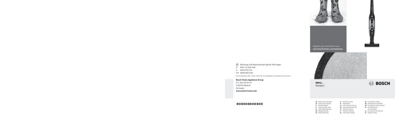 Bosch Readyy'y BBH22042 instruction manual