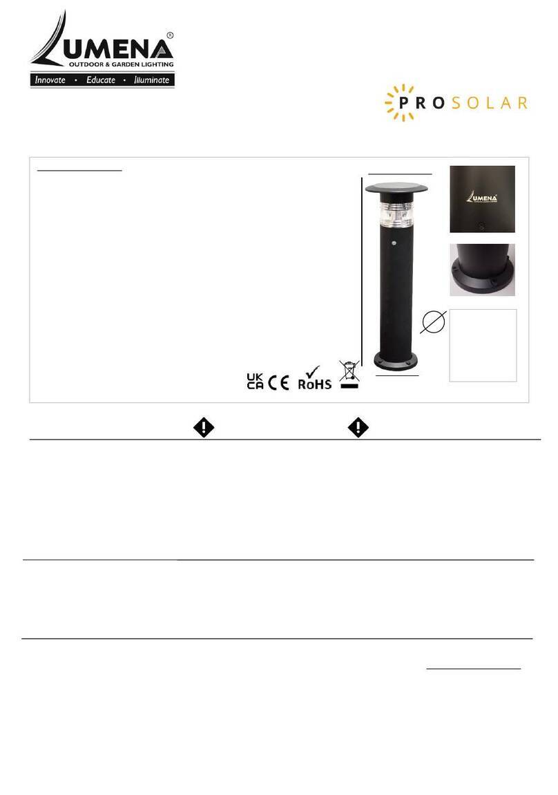 Lumena PANA800-W User manual