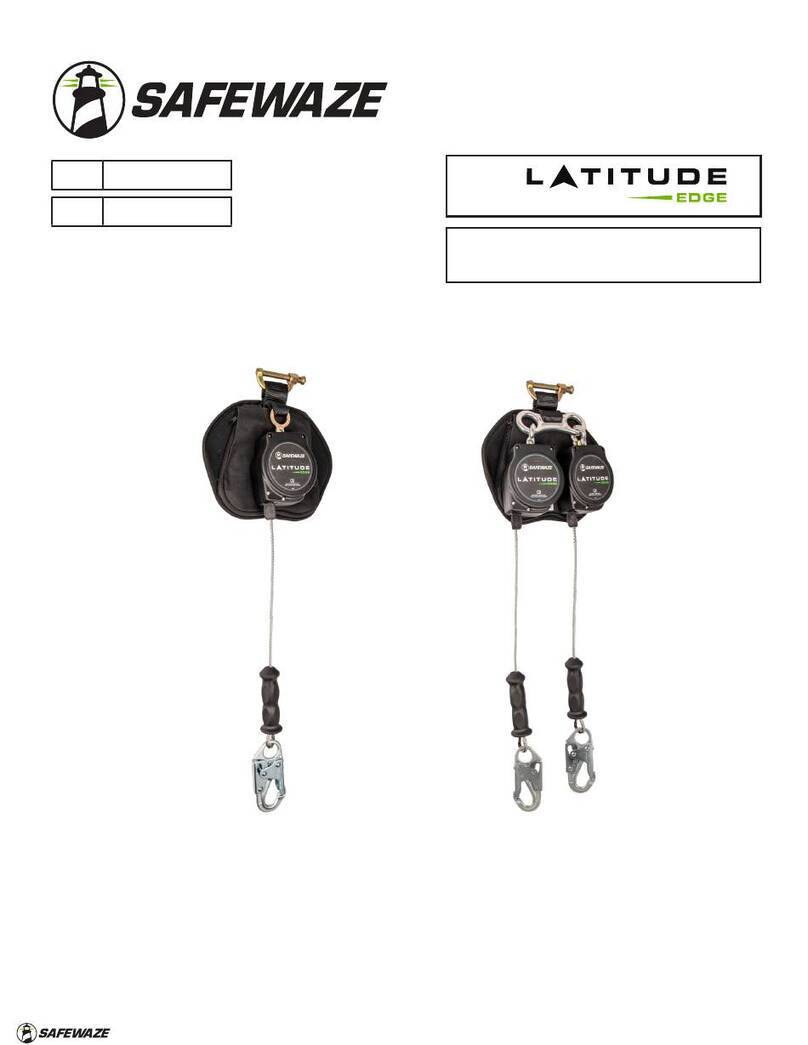 SafeWaze LATITUDE EDGE SRL-P instruction manual