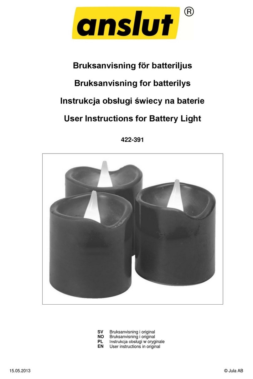 Anslut 422-391 User manual
