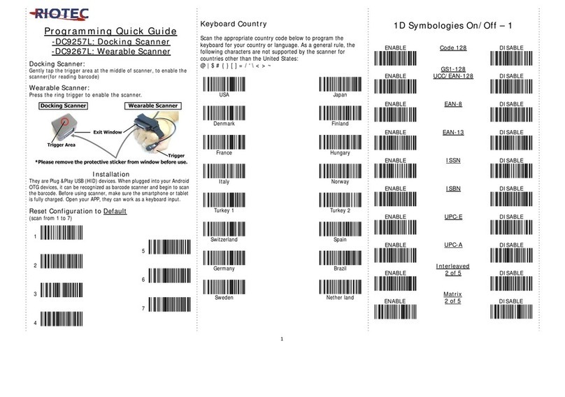 RIOTEC DC9257L User manual