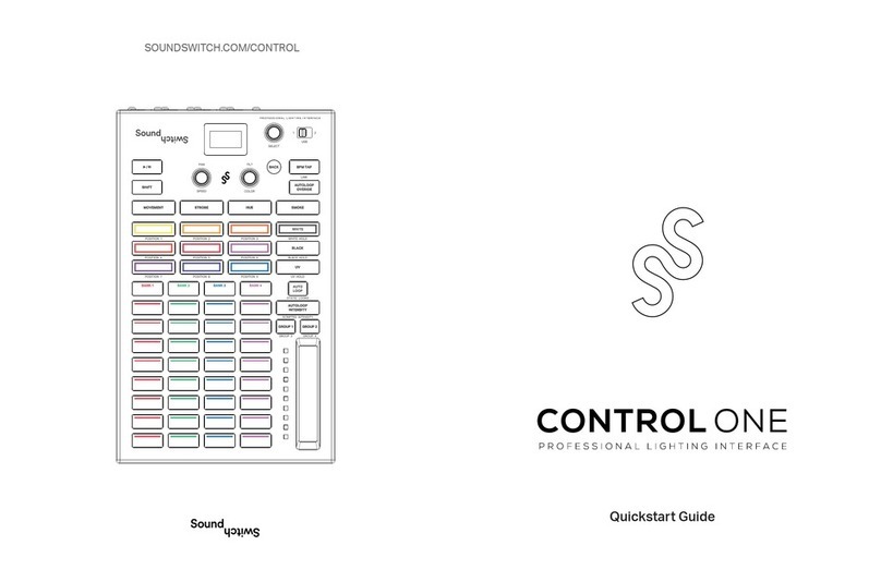 SoundSwitch Control One quick start guide