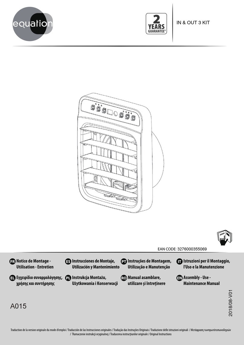 EQUATION A015 Maintenance manual