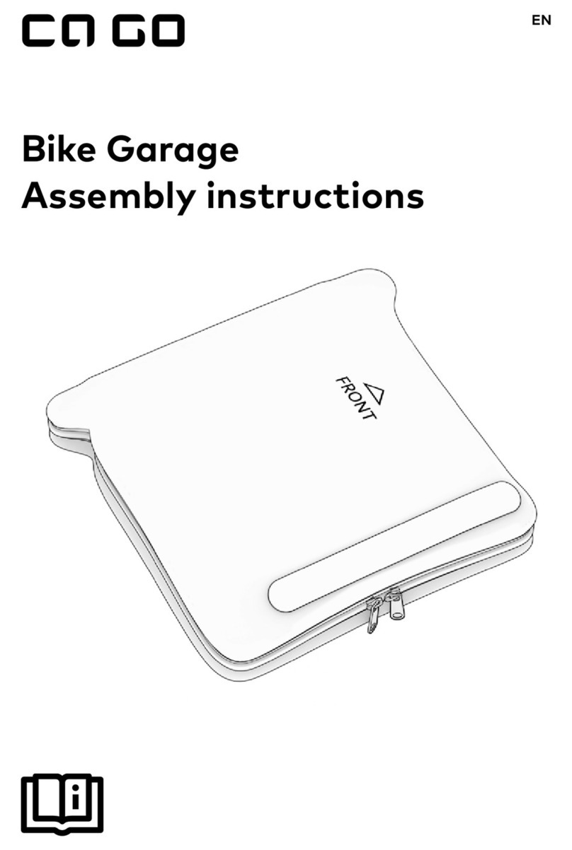 Ca Go Bike Garage Assembly instructions