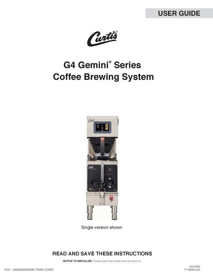 Curtis G4 Gemini Series user guide