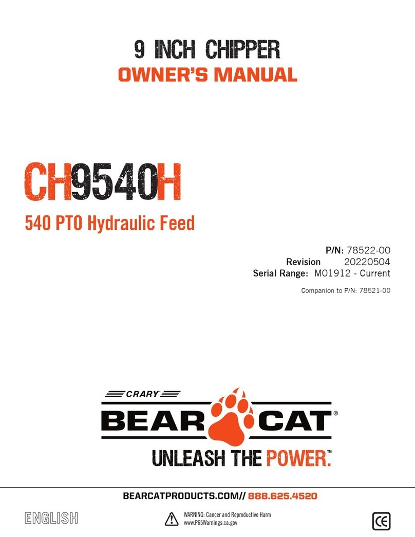 Crary Bear Cat CH9540H User manual