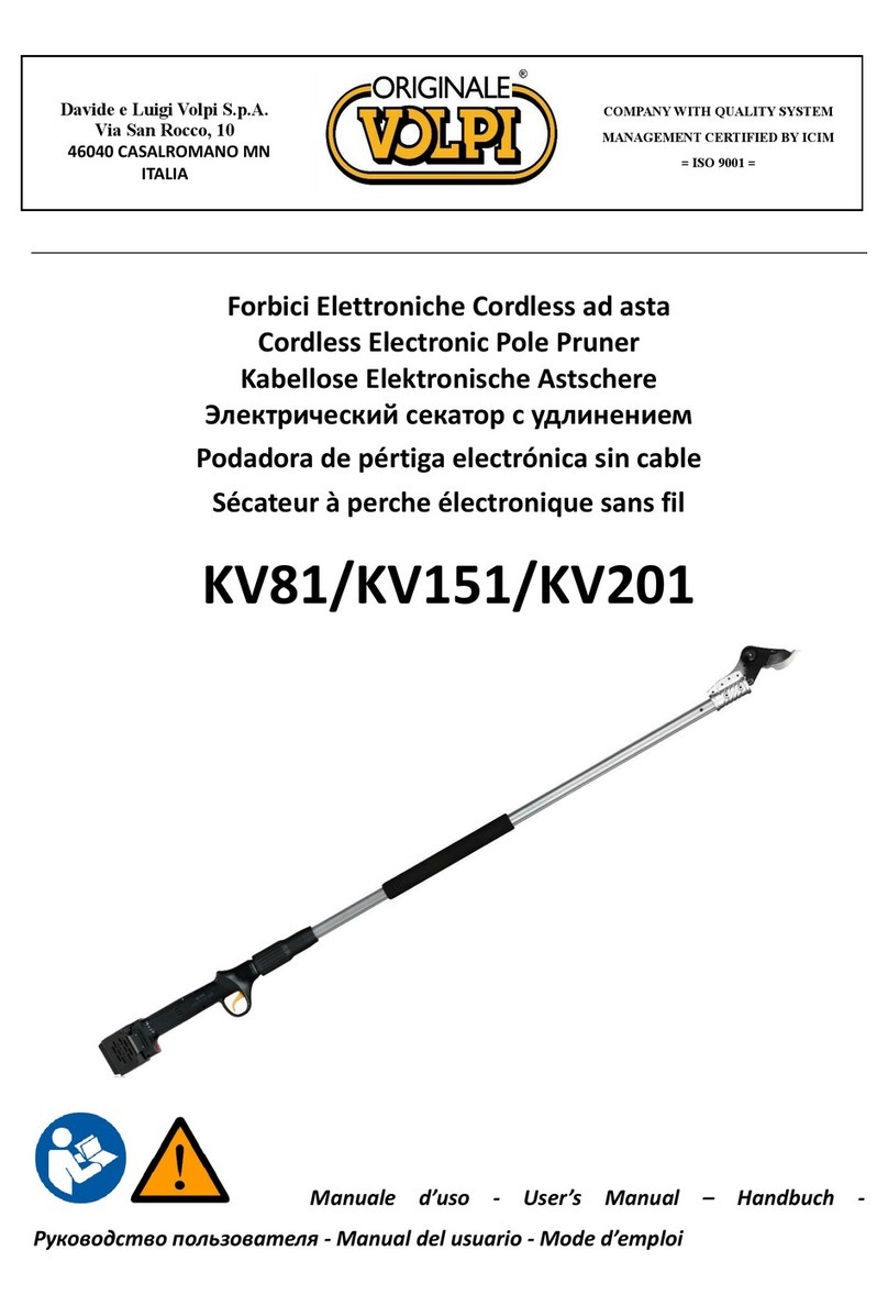 Volpi KV81 user manual