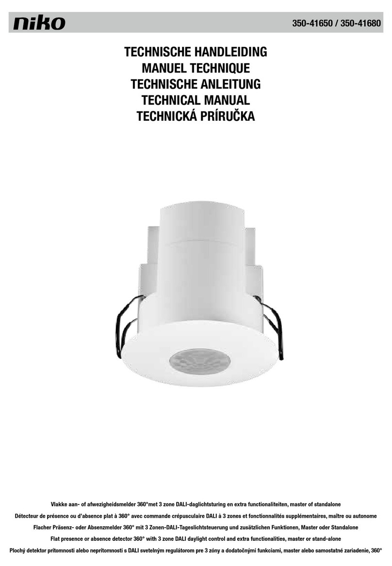 Niko 350-41650 User manual