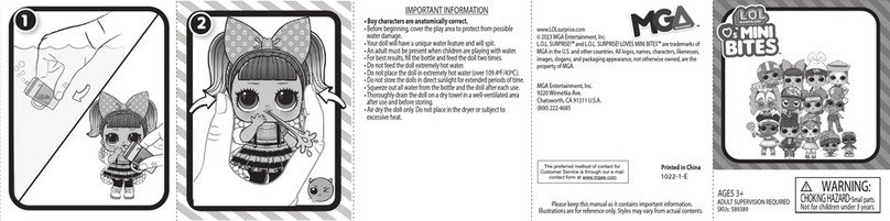 MGA Entertainment LOL SURPRISE LOVES MINI BITES User manual