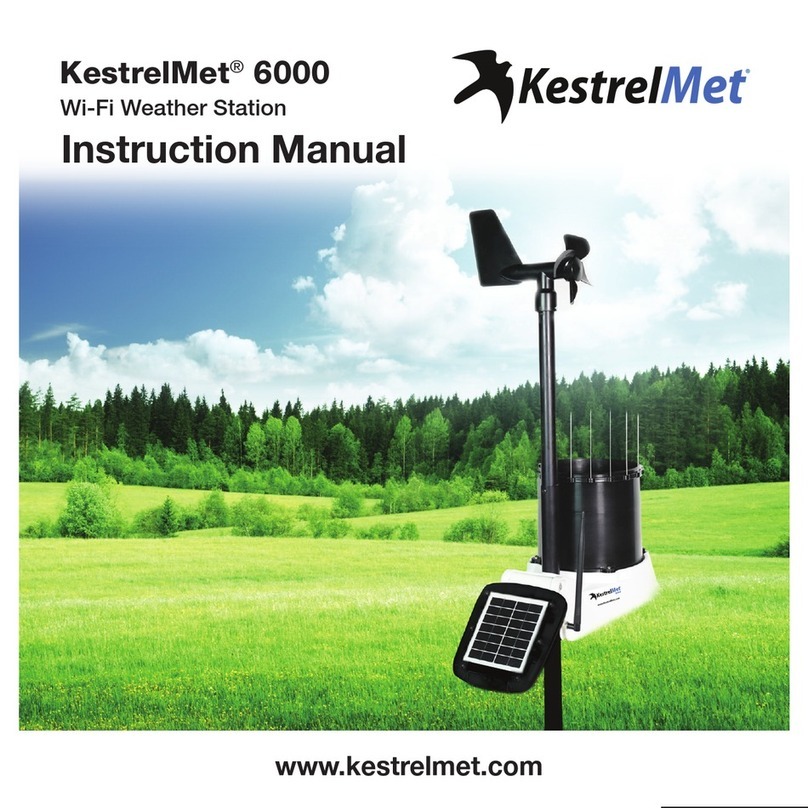 Nielsen-Kellerman KestrelMet 6000 User manual Nielsen-Kellerman KestrelMet 6000 User manual