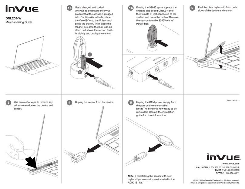 inVue DNL203-W Guide
