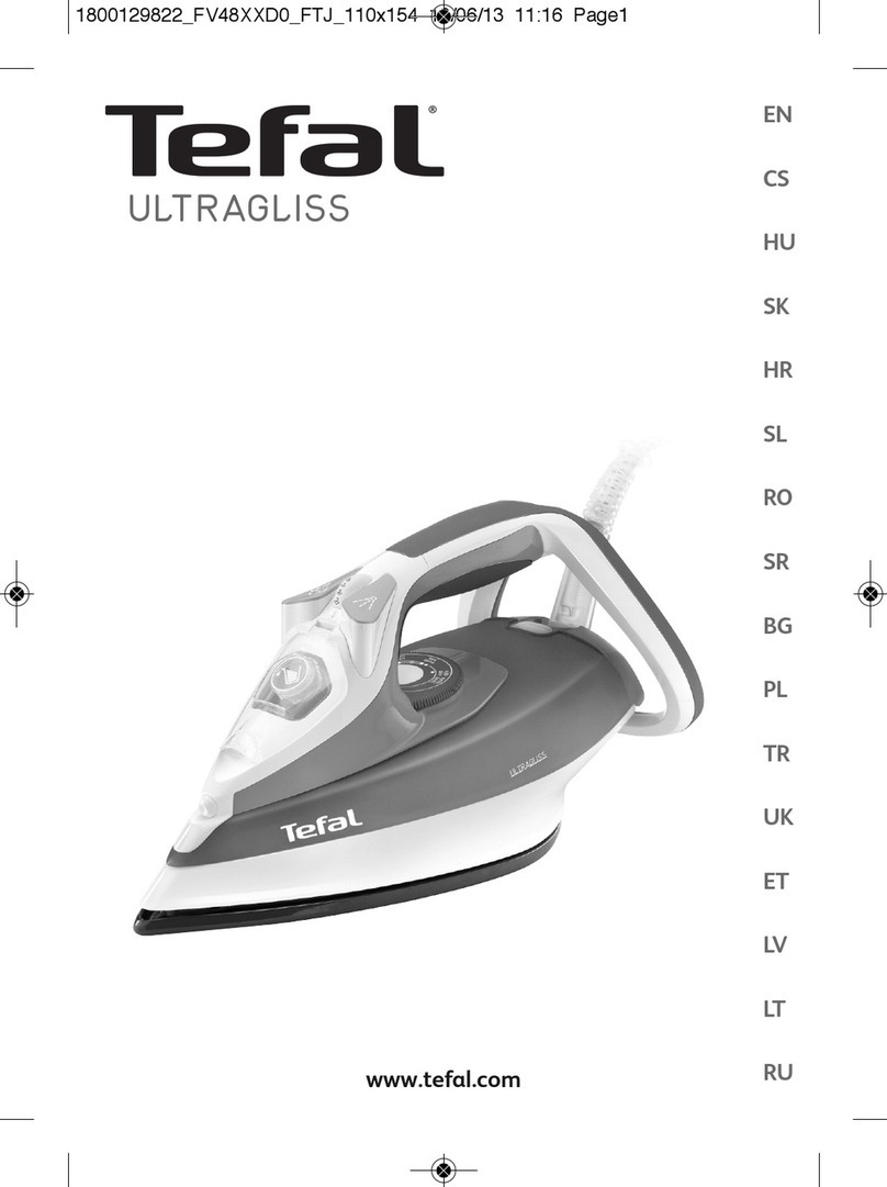TEFAL FV3 Series manual