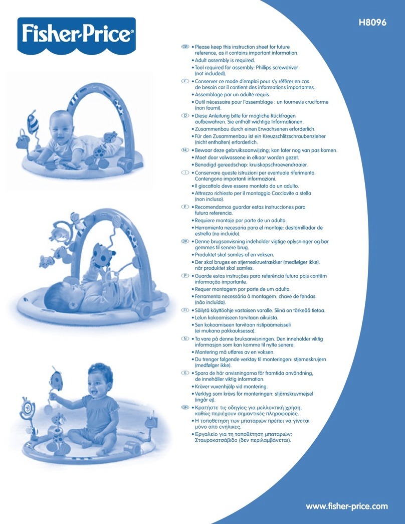 Fisher-Price H8096 User manual Fisher-Price H8096 User manual