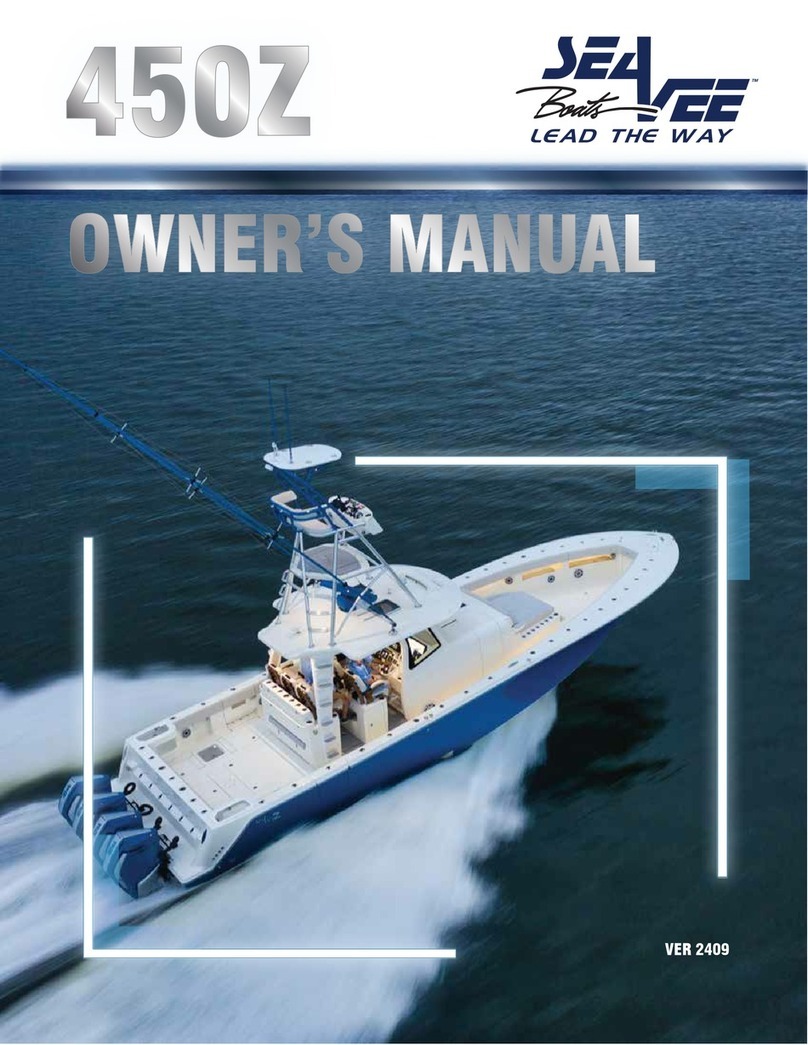 SeaVee Boats 450Z owner's manual