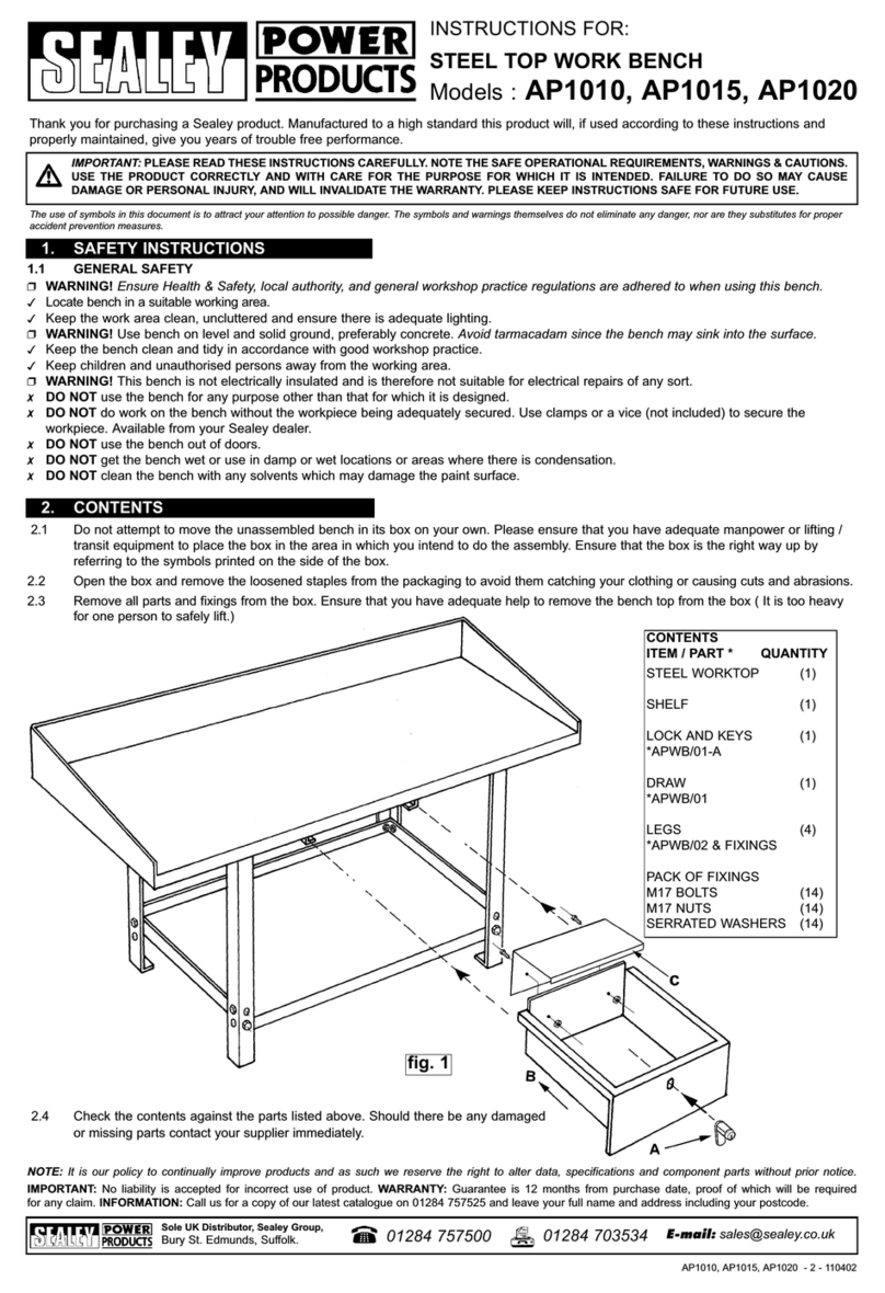 Sealey AP1010 instructions Sealey AP1010 instructions