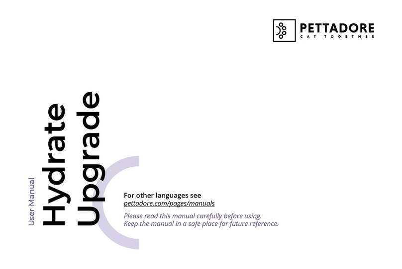 PETTADORE Hydrate Upgrade User manual
