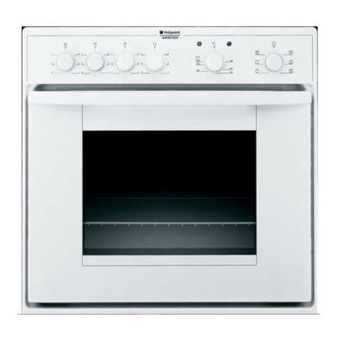 Hotpoint Ariston HB 50 A.1/HA operating instructions