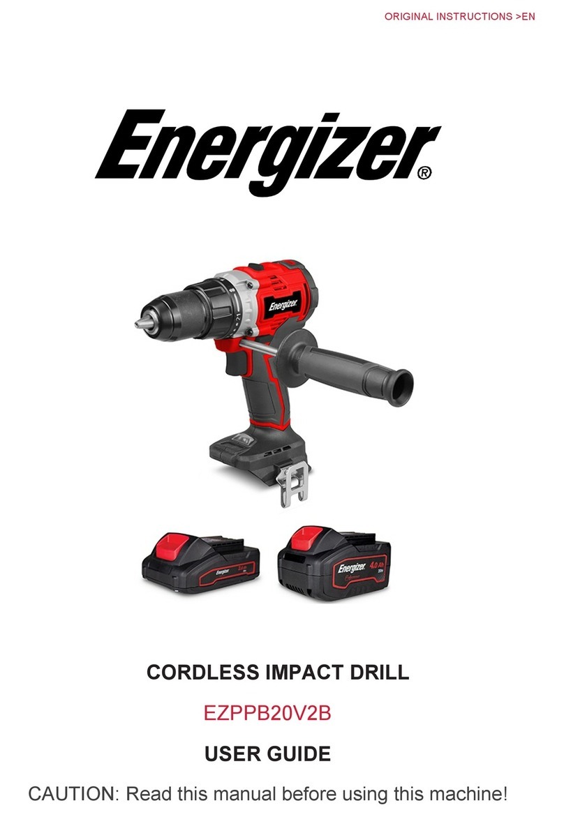 Energizer EZPPB20V2B user guide