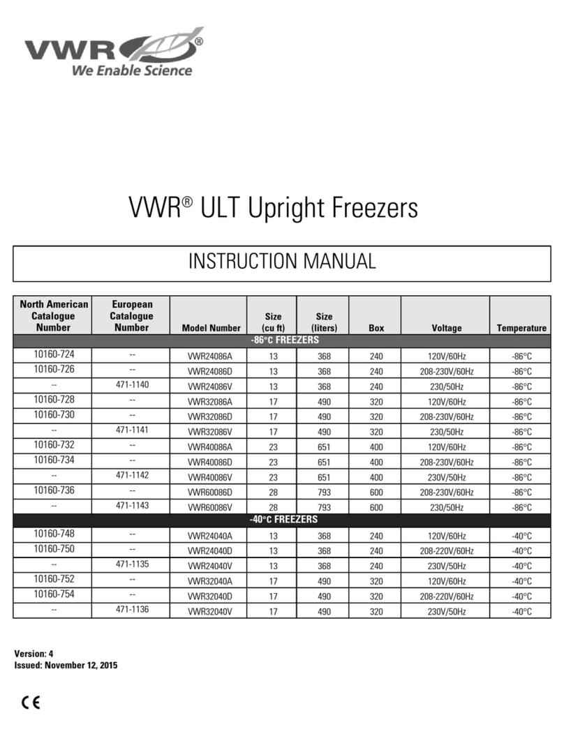 VWR VWR24086A instruction manual
