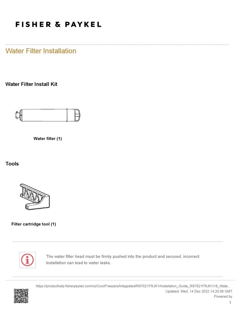 Fisher & Paykel RS7621FRJK1 Installation Fisher & Paykel RS7621FRJK1 Installation