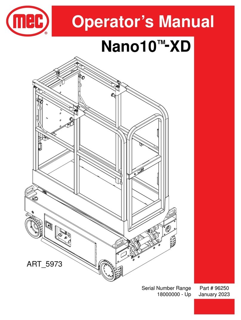 Mec Nano10-XD User manual