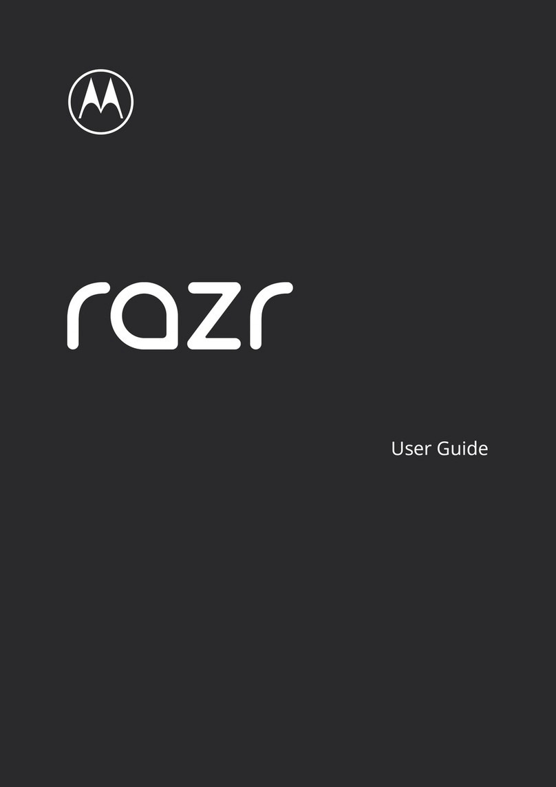 Motorola RAZR User manual