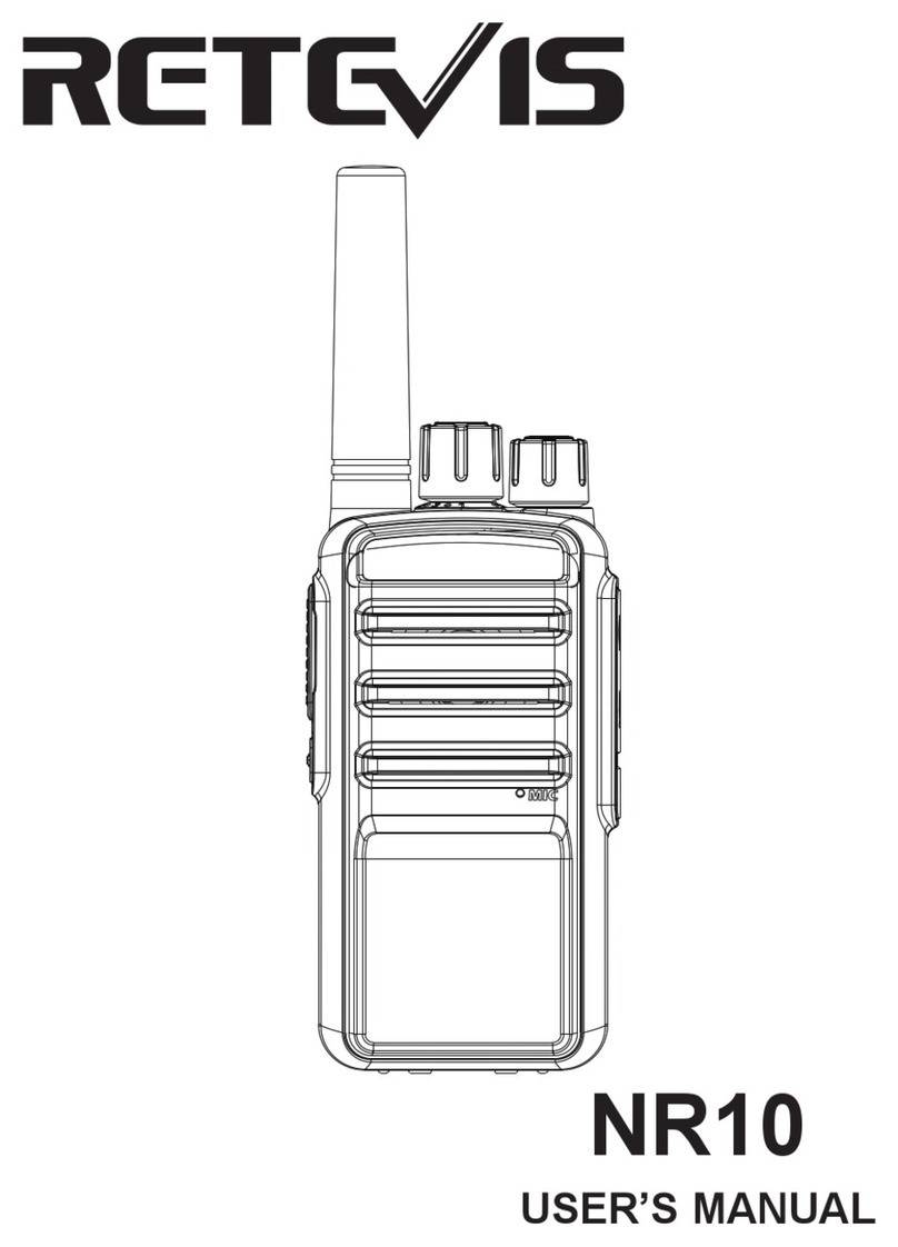 Retevis NR10 User manual