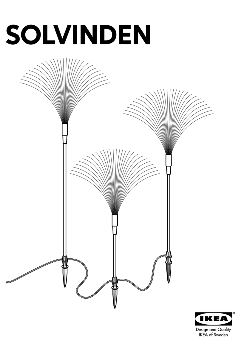 IKEA SOLVINDEN manual