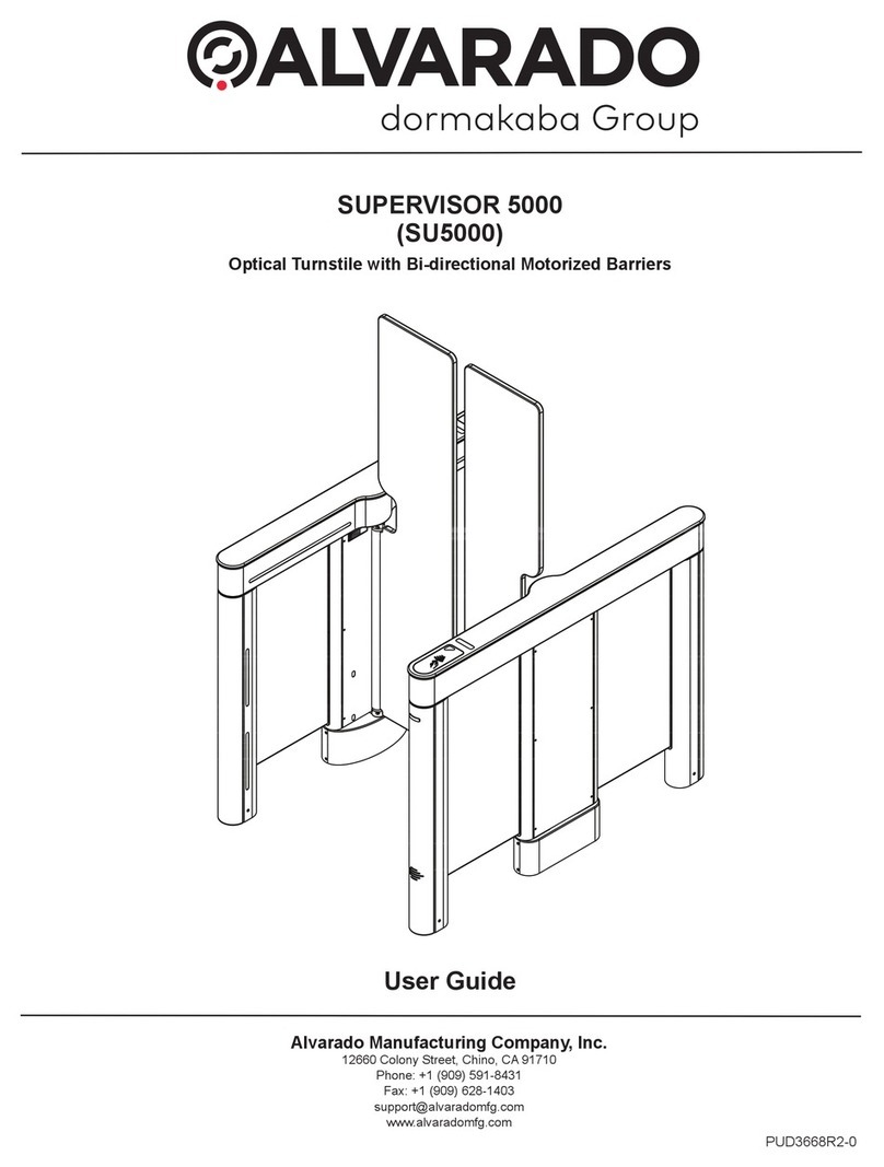 Dormakaba ALVARADO SUPERVISOR 5000 User manual