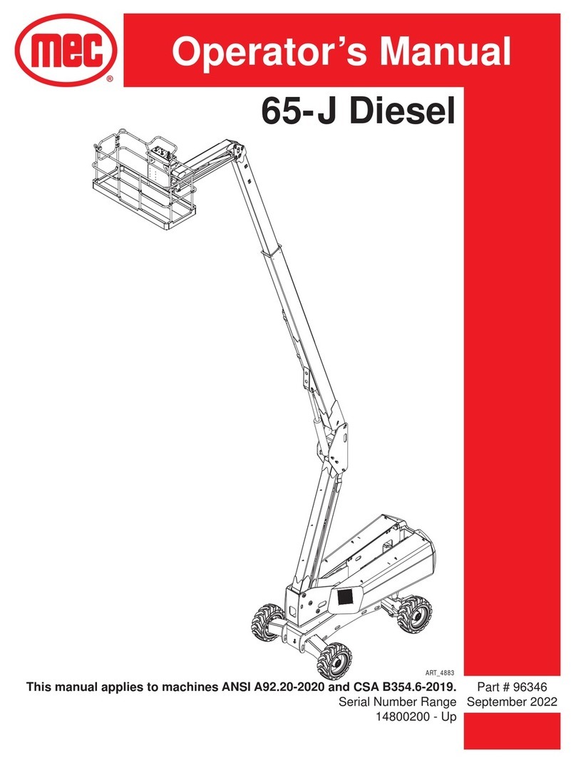 Mec 65-J Diesel User manual