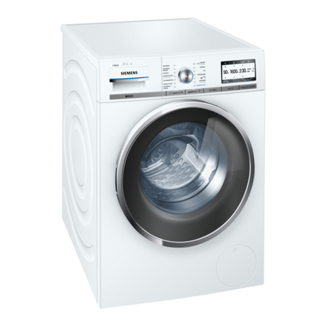 Siemens WM16Y890ES Specification sheet