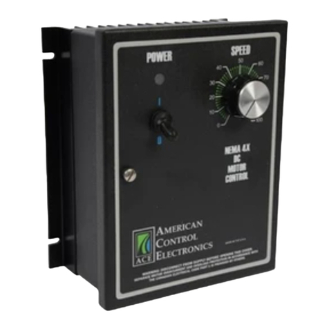American Control Electronics PWL440-3 manual