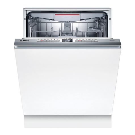 Bosch SMV4ECX16E INFORMATION FOR USE