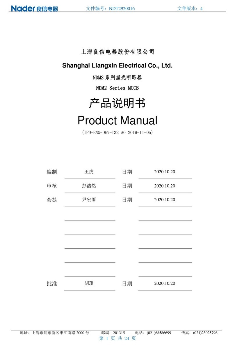nader NDM2 Series User manual