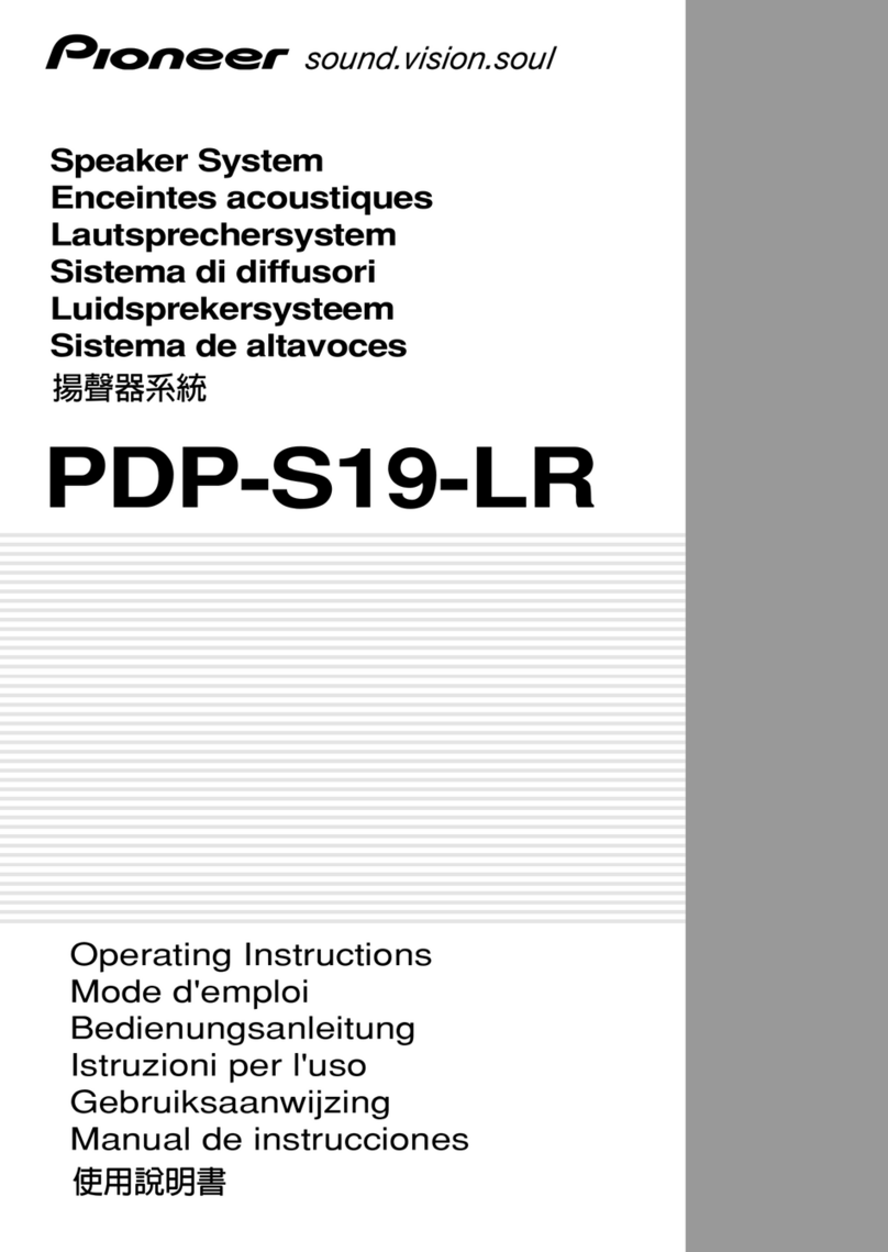 Pioneer PDP-S19-LR operating instructions