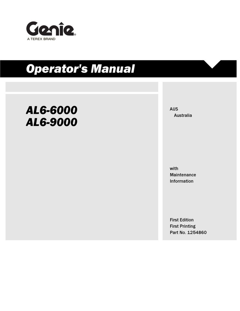 Terex Genie AL6-6000 User manual
