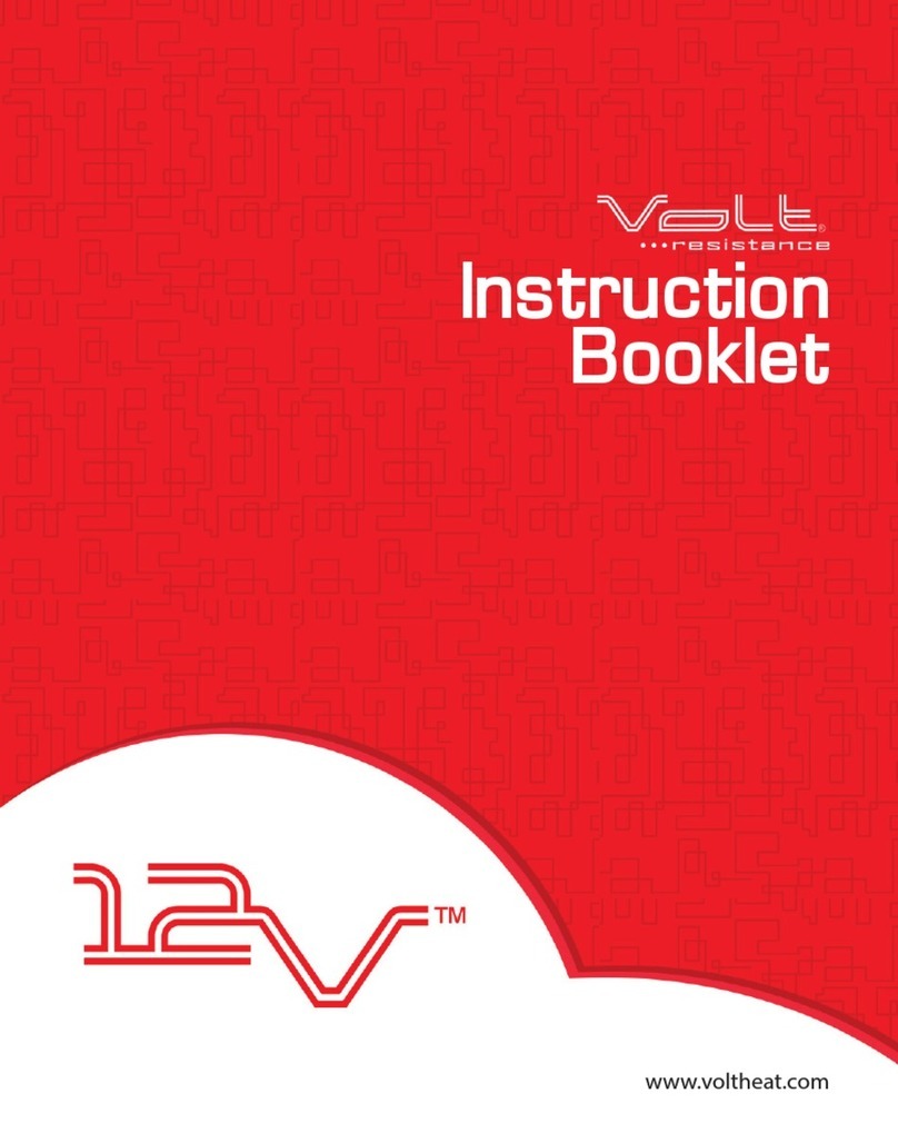 Volt Resistance 12V Instruction booklet