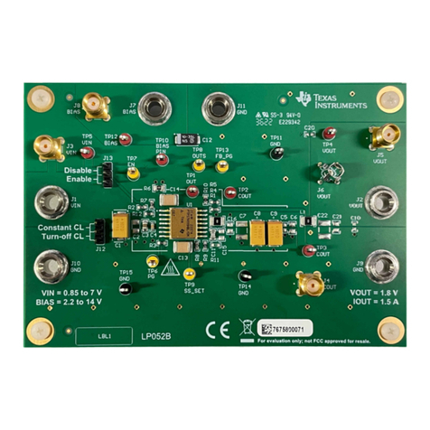 Texas Instruments TPS7H1111EVM-CVAL User manual