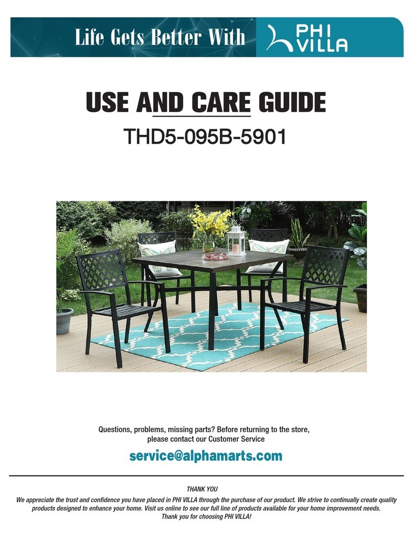PHI VILLA THD5-095B-5901 User manual