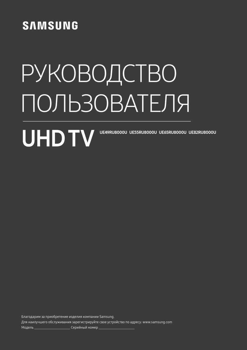 Samsung UE82RU8000U User manual