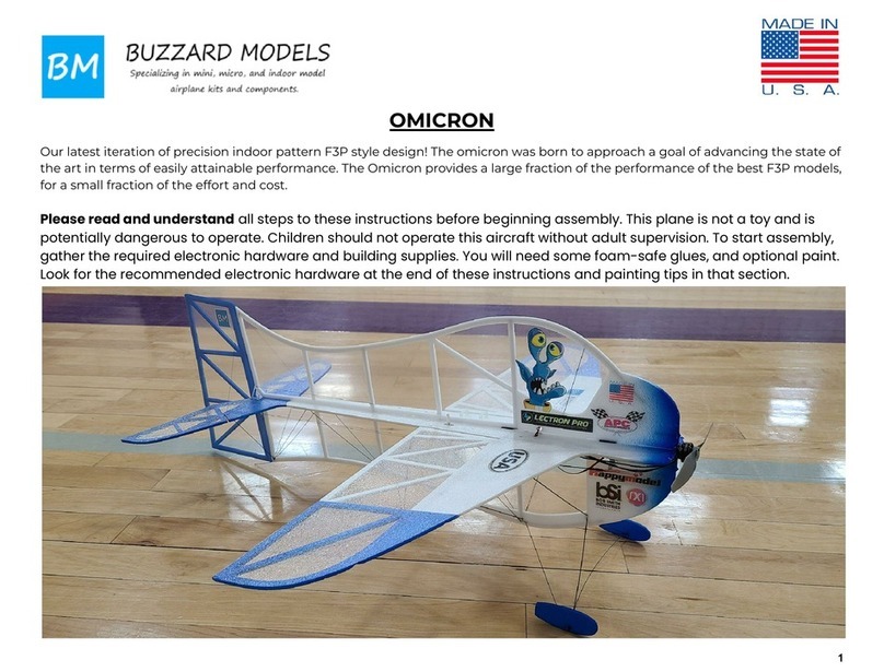Buzzard Models OMICRON manual