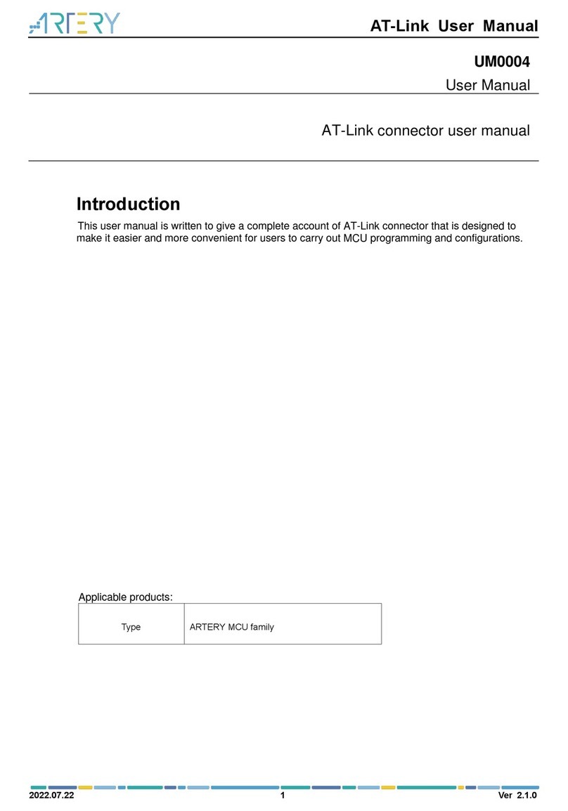 ARTERY AT-Link MCU Series user manual