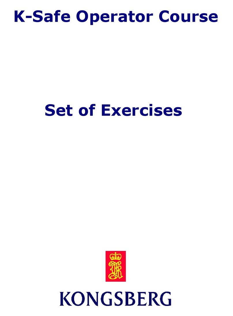 Kongsberg K-Safe User manual