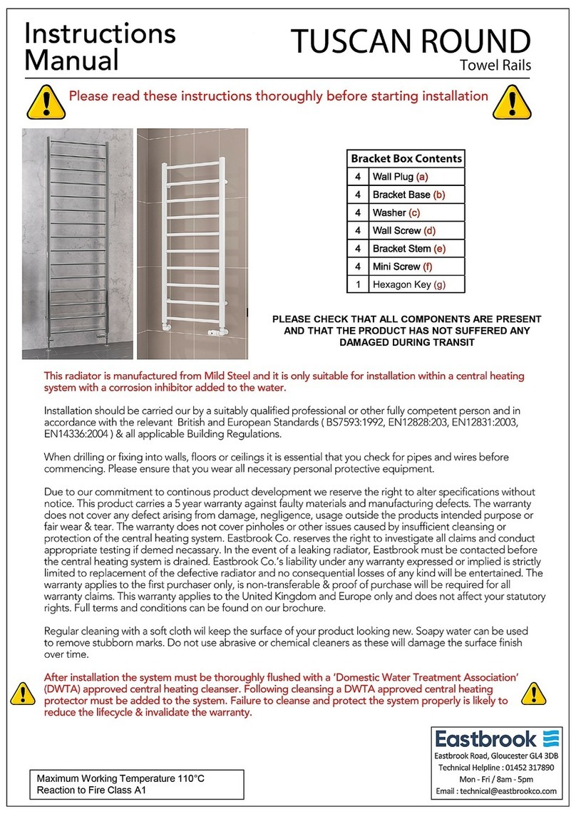 Eastbrook Tuscan Round instruction manual